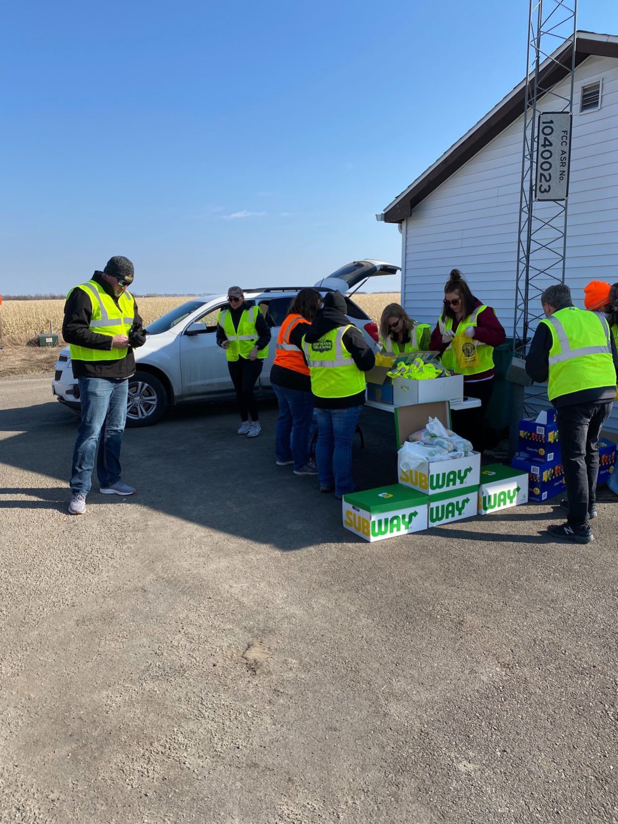 Truck Driver Appreciation event